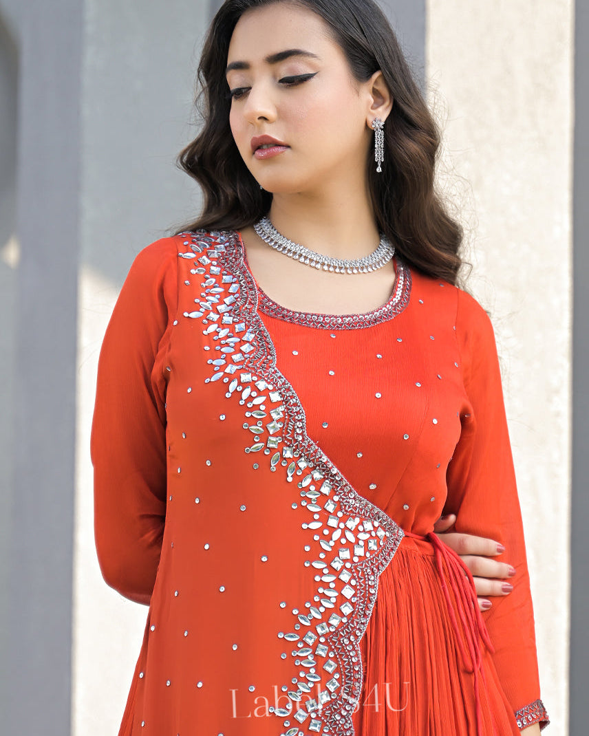 Orange Bliss-Gown
