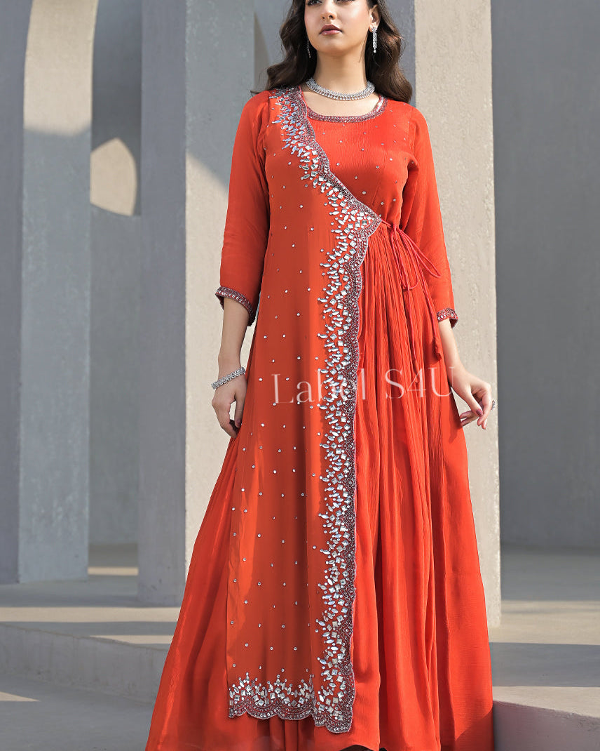 Orange Bliss-Gown