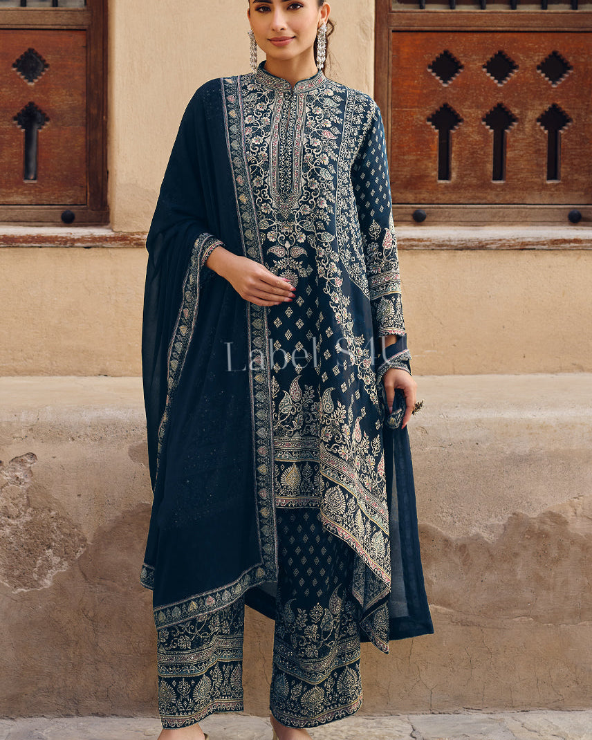 Zahra Zeenat-Palazzo Set