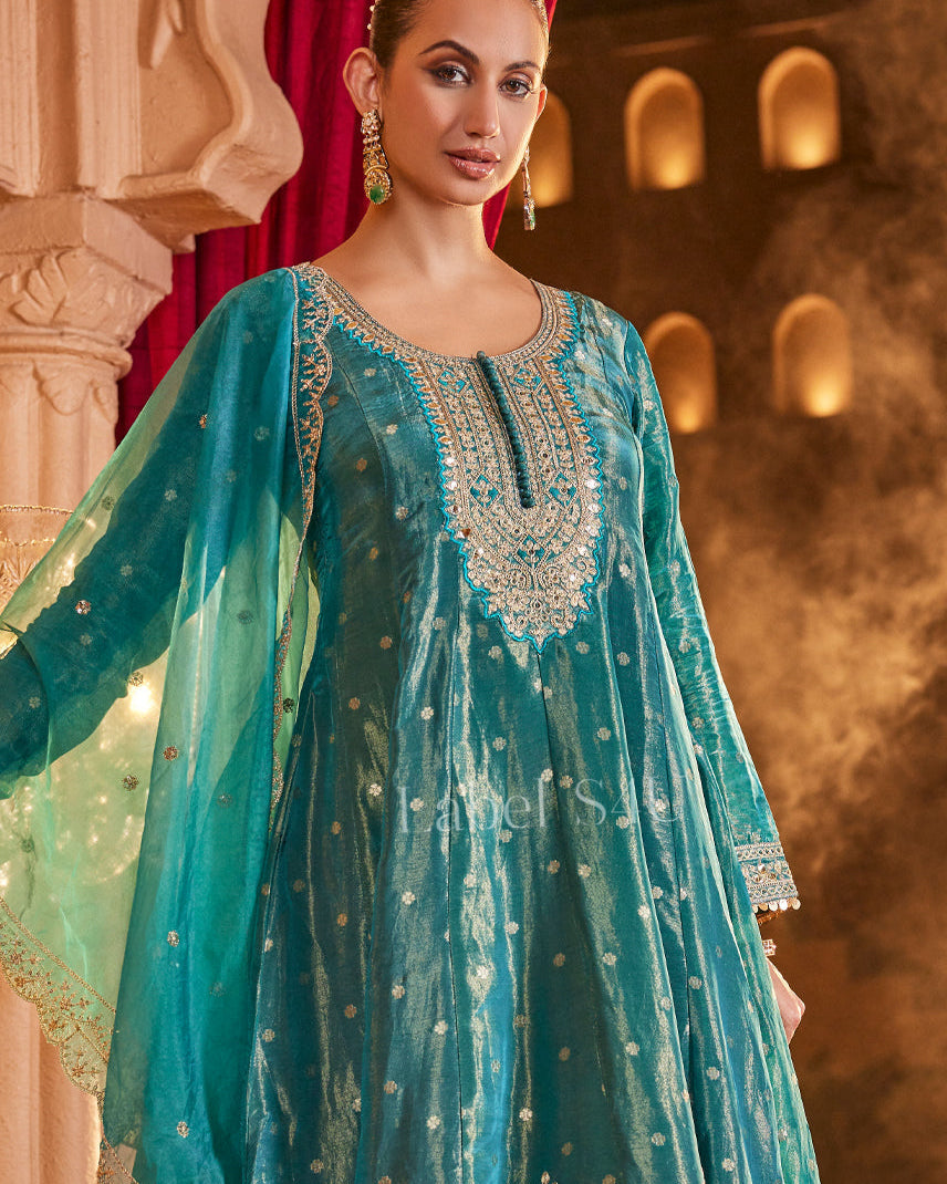 Majestic Peacock-Anarkali